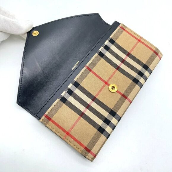 Burberry Brown Nova check Canvas Wallet Set 2 161-051825 - Picture 6 of 16